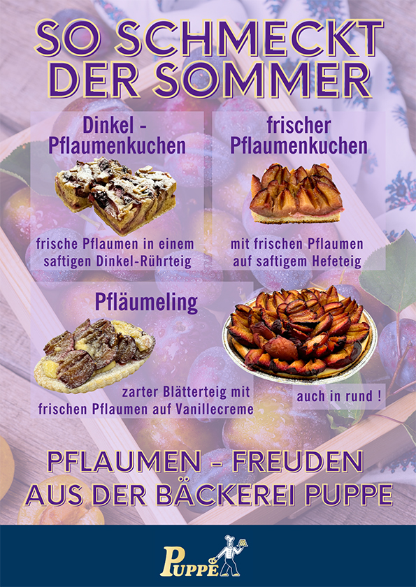 Puppe's Pflaumen Sommer Aktion